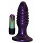 Tantus Zing Silicone Vibrating Anal Plug (Purple) by Tantus