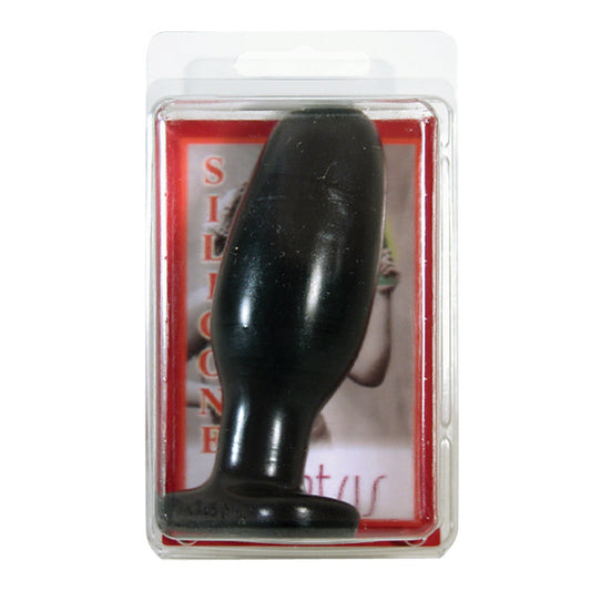 --Tantus Ryder Metallic Black 4.25In by Tantus