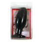--Tantus Ryder Metallic Black 4.25In by Tantus