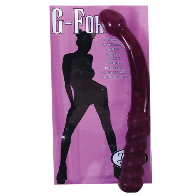 Tantus G Foce Silicone Probe (Wine) by Tantus