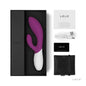 LELO INA WAVE Rechargeable Dual Stimulator Plum by Lelo