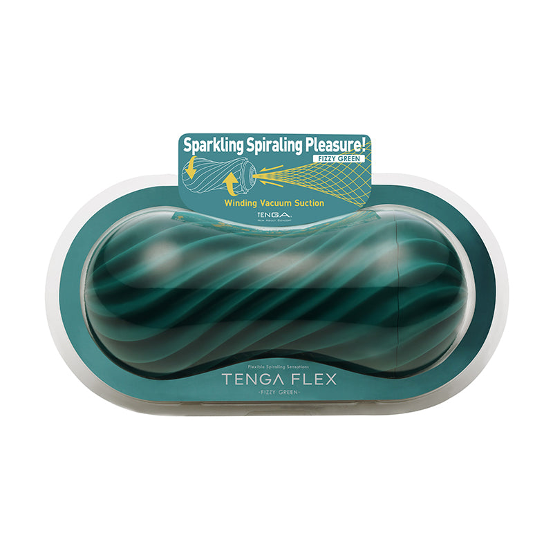Tenga Flex Fizzy Green Stroker by TENGA USA, Inc