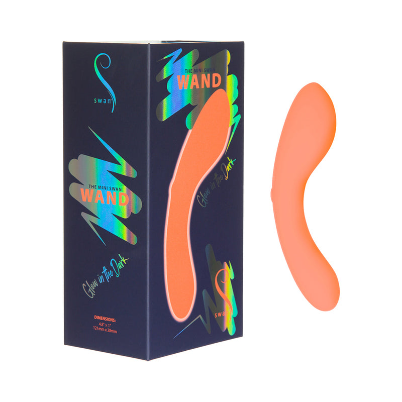 Swan The Mini Swan Wand Glow-in-the-Dark Orange by BMS Factory