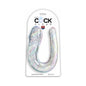 King Cock Clear Large Double Trouble by Pipedream