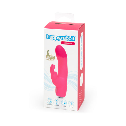 Happy Rabbit Mini Rabbit Vibrator Pink by LoveHoney