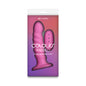 Colours Ribbed Vibrating 6in Pink