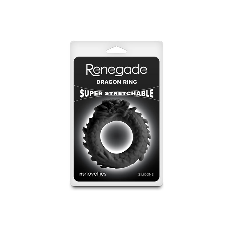 Renegade Dragon Ring Black