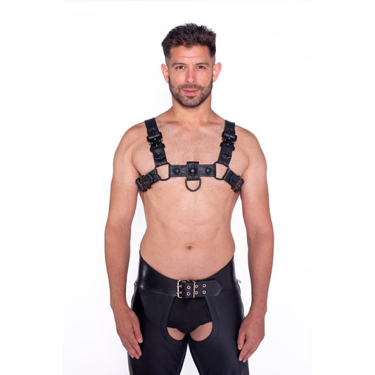 Prowler RED Bull Harness Black with Metal Fittings 2XL by Simply Pleasure Ltd