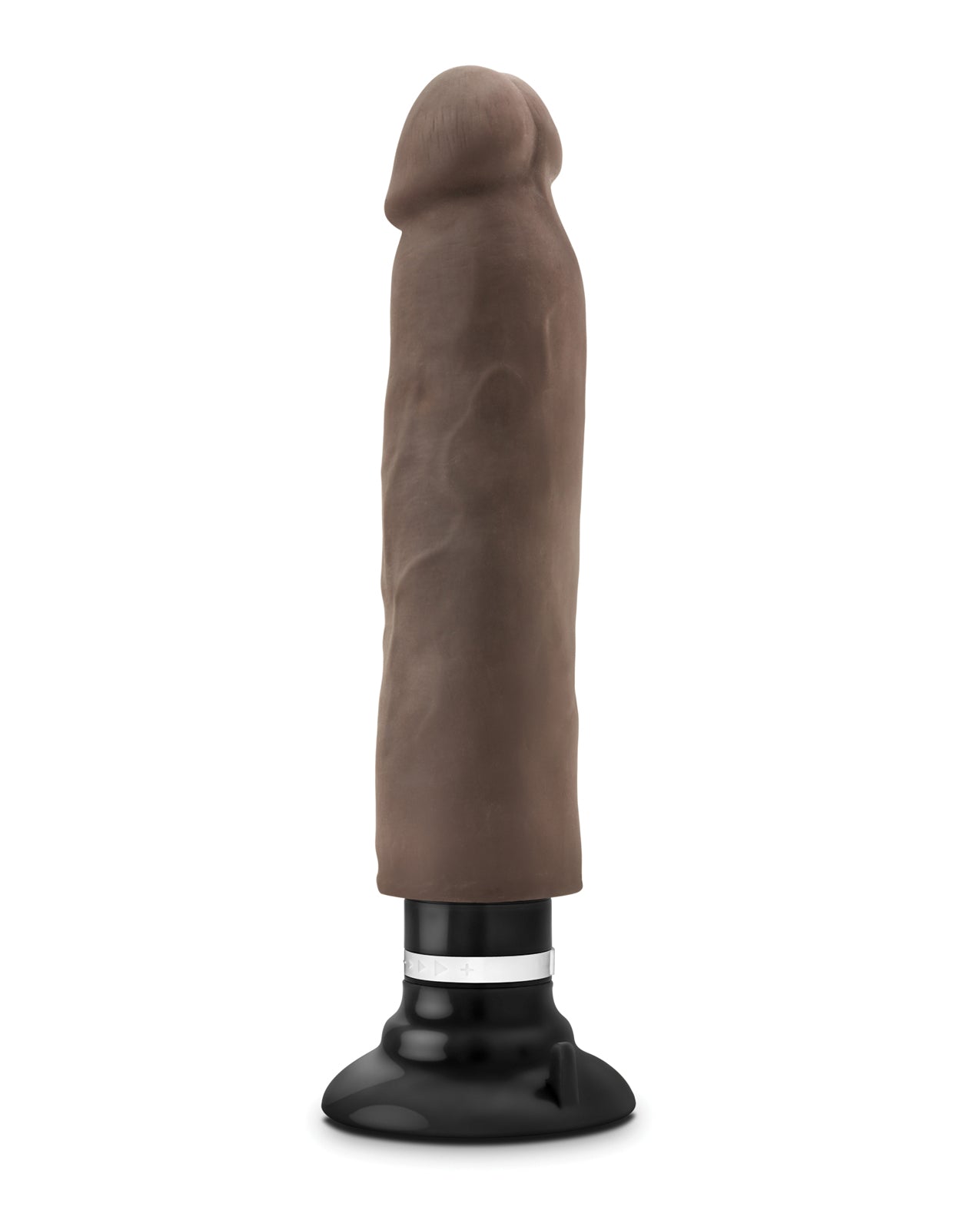 Blush Au Naturel 11" Sensa Feel Magnum Vibrating Dong - Chocolate by Au Naturel