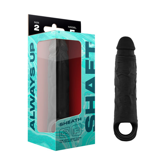 Shaft Model F: Sheath Size 2 Black by Vvole