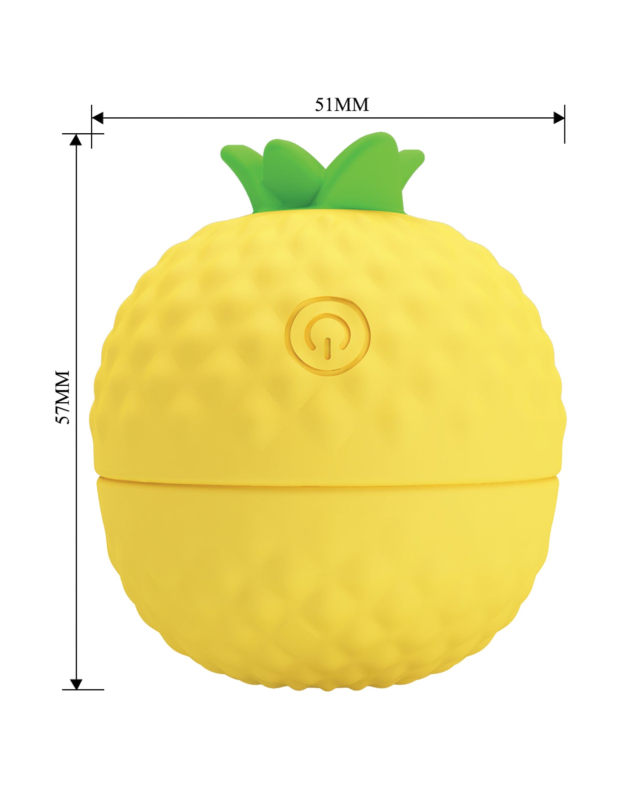 Pretty Love Secret Thumping Pineapple - Yellow by Pretty Love