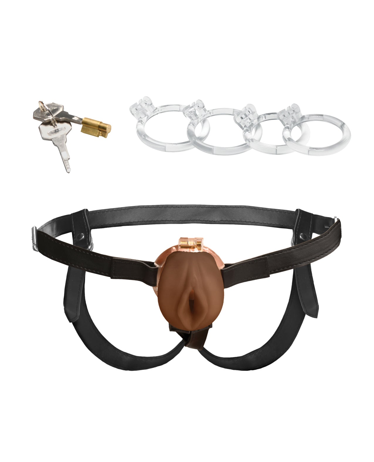 Master Series Pussy Chastity Cage - Medium by Master Series