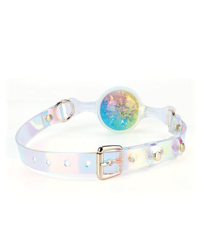 Luxe Prism Large Ball Gag - Rainbow by Pinkelephant