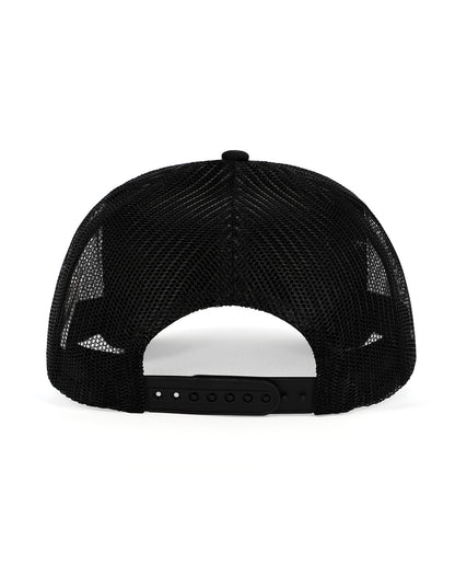 Wood Rocket Fuck You You Fucking Fuck Trucker Hat - Black by Wood Rocket