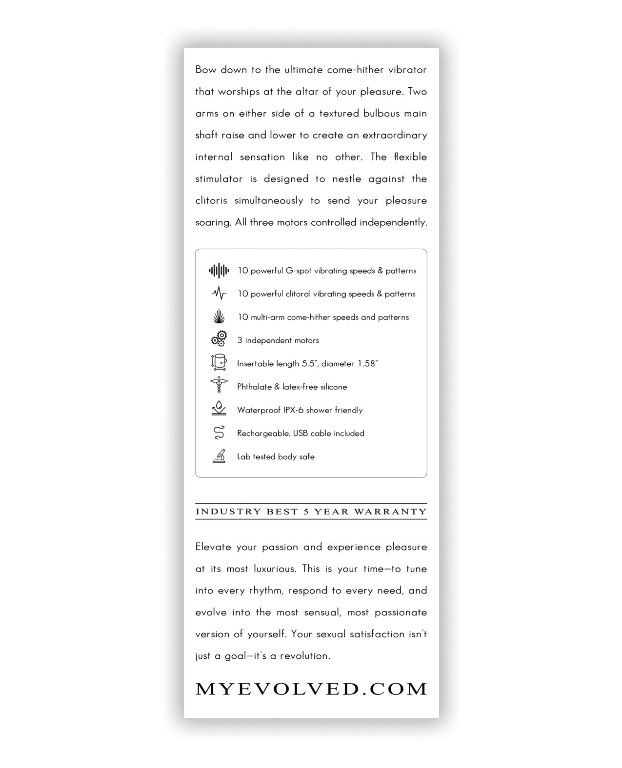 Evolved Bow Down - Purple by Evolved