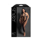 Fantasy Lingerie Sheer Make Your Move Footless Open-Crotch Halter Bodystocking Black Queen Size by Fantasy Lingerie