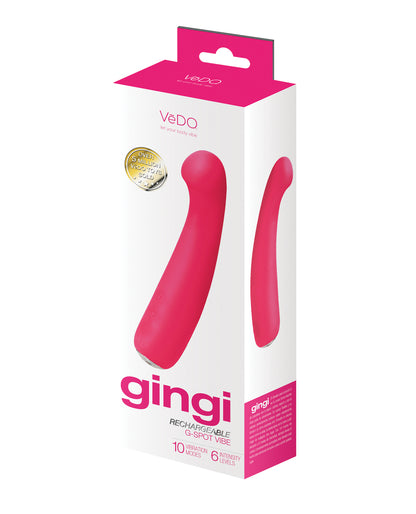 VeDO Gingi Rechargeable G-Spot - Pink by VeDO