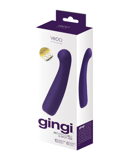 VeDO Gingi Rechargeable G-Spot - Purple by VeDO