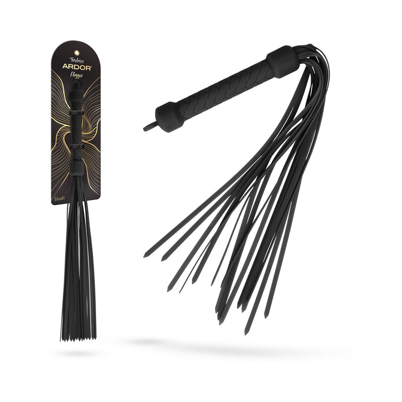 Temptasia Ardor Flogger Black by Blush