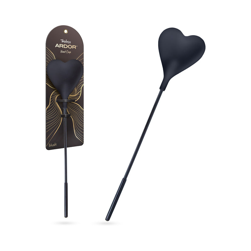Temptasia Ardor Heart Crop Black by Blush