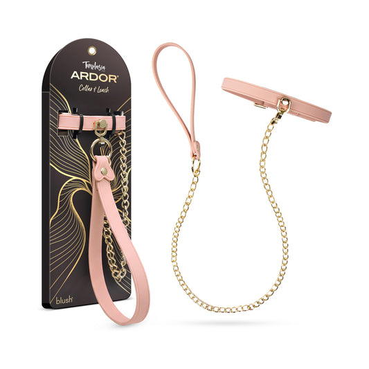 Temptasia Ardor Collar & Leash Pink by Blush