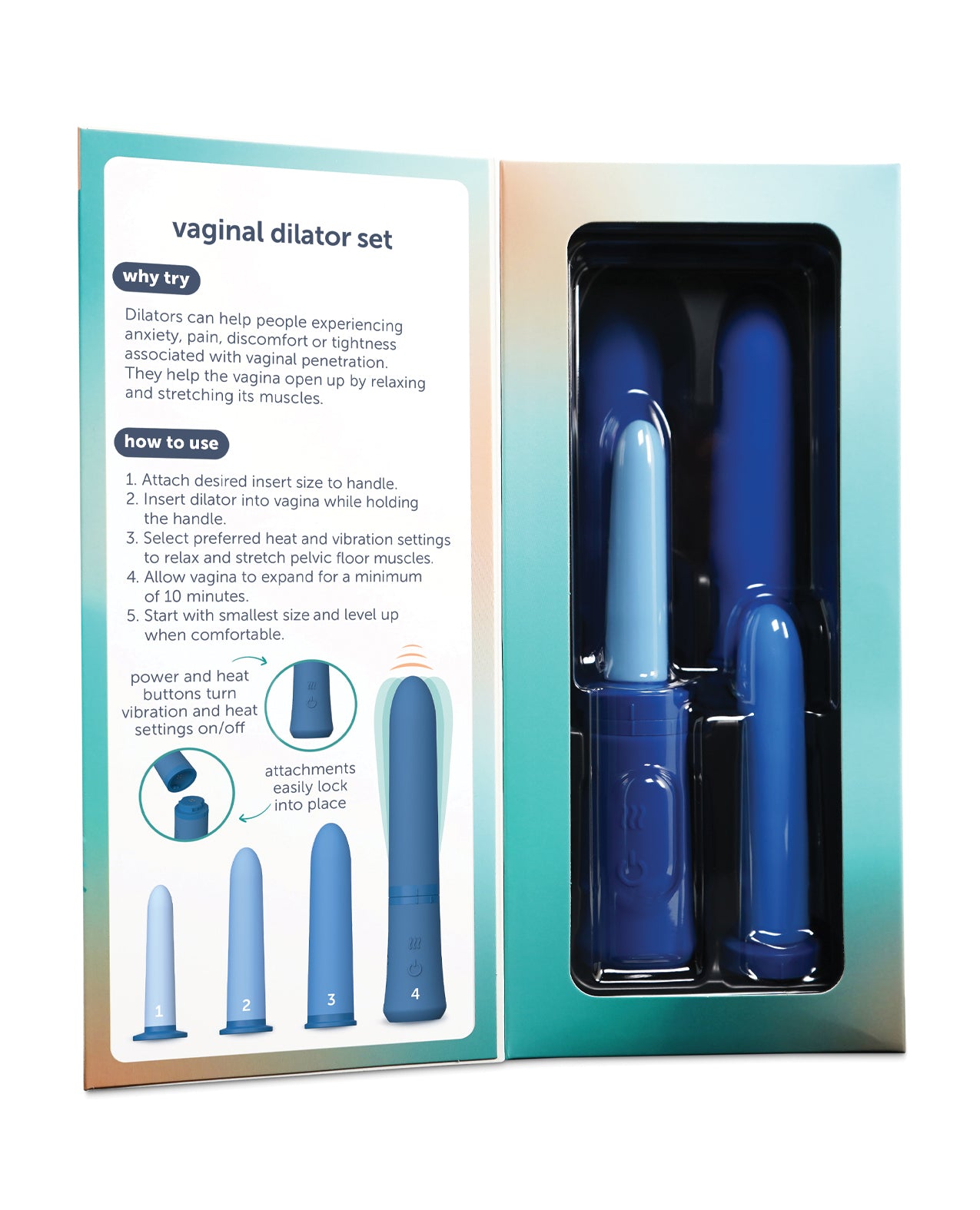 plusOne Vaginal Dilator Set by Beacon Wellness Brands
