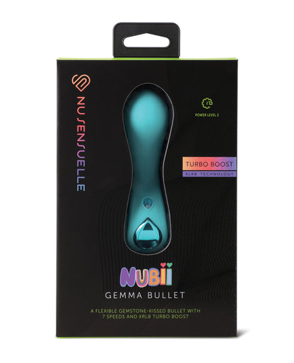 Nu Sensuelle Gemma Nubii Turbo Bullet - Blue by Nu Sensuelle