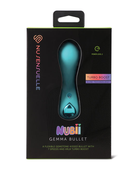 Nu Sensuelle Gemma Nubii Turbo Bullet - Blue by Nu Sensuelle