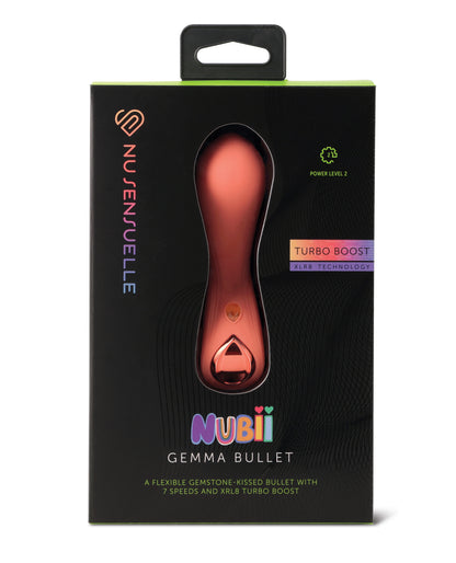 Nu Sensuelle Gemma Nubii Turbo Bullet - Coral by Nu Sensuelle