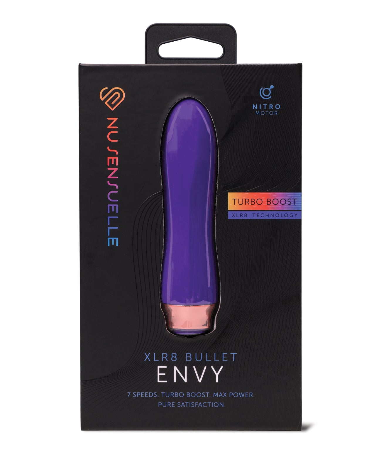Nu Sensuelle Envy XLR8 Bullet w/Nitro Motor - Deep Purple by Nu Sensuelle