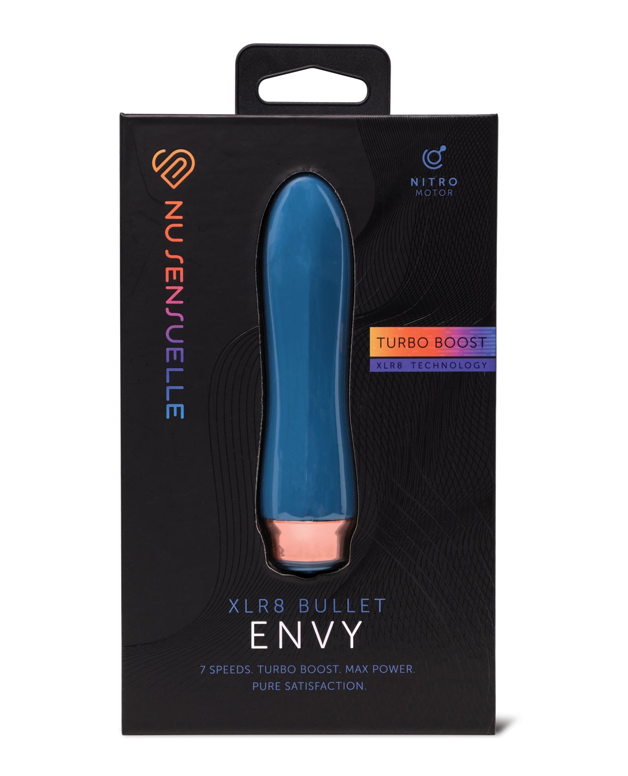 Nu Sensuelle Envy XLR8 Bullet w/Nitro Motor - Deep Turquoise by Nu Sensuelle
