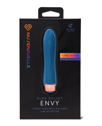 Nu Sensuelle Envy XLR8 Bullet w/Nitro Motor - Deep Turquoise by Nu Sensuelle