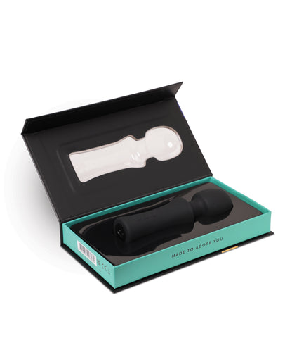 Nu Sensuelle Adore XRL8 Wand w/Heat - Black by Nu Sensuelle