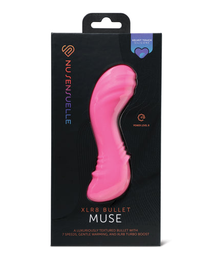 Nu Sensuelle Muse XLR8 Bullet w/Heat - Pink by Nu Sensuelle