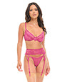 Julia Lace & Mesh 3 pc Set w/G-String by Oh La La Cheri