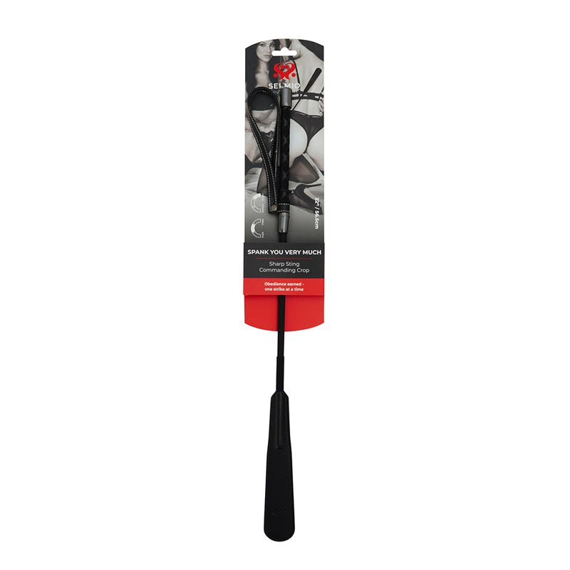 SEI MIO Spank You Very Much Sharp Sting Commanding Crop by Creative Conceptions LLC