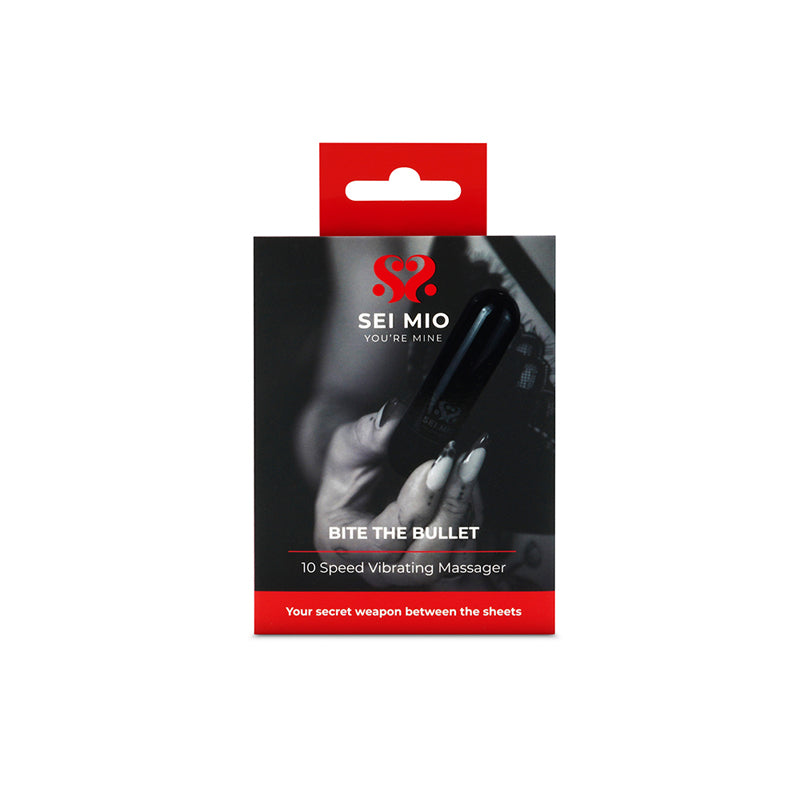SEI MIO Bite The Bullet Multi Speed Vibrating Massager by Creative Conceptions LLC