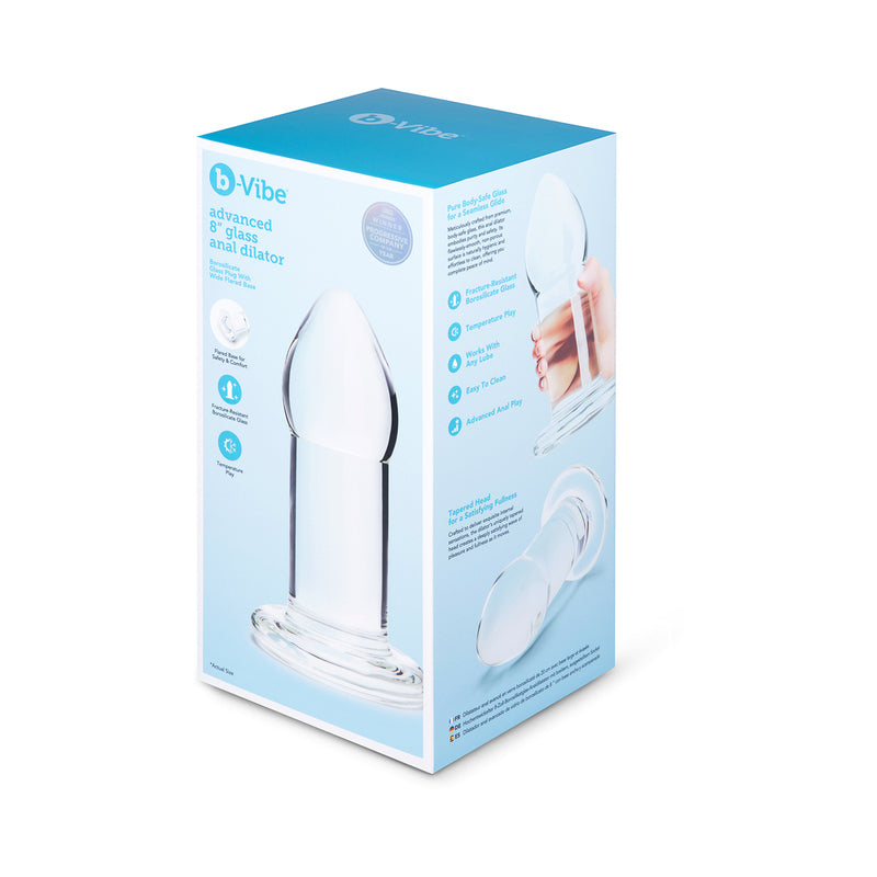 b-Vibe Advanced 8 in. Glass Anal Dilator by COTR Inc.