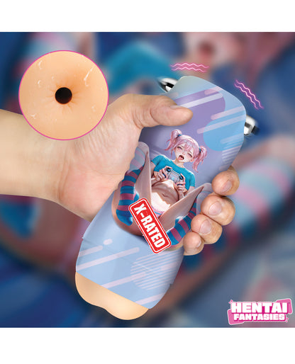 Hentai Fantasies Haruka the Gamer Girl Vibrating Ass Stroker by Hentai Fantasies