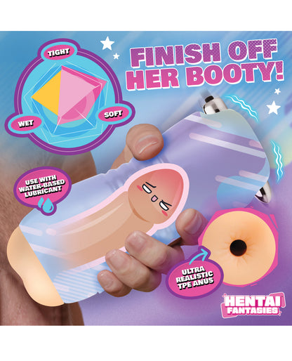 Hentai Fantasies Haruka the Gamer Girl Vibrating Ass Stroker by Hentai Fantasies