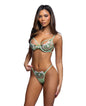Daisy Tease Embroidered Daisy Lace & Stretch Satin 2 pc Set by Roma Confidential
