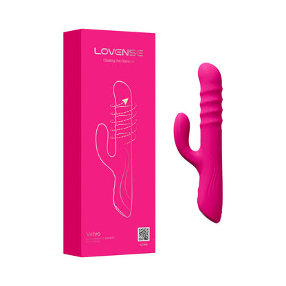 Lovense Velvo Rotating Beaded G-Spot & Clit Rabbit Vibrator by Lovense