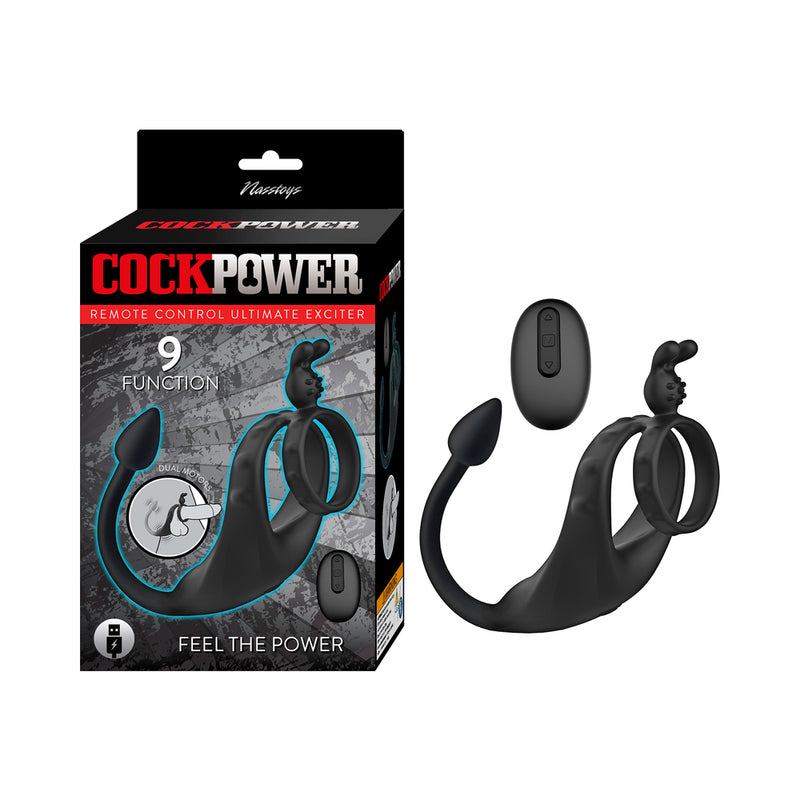 Cockpower Remote Control Ultimate Exciter Black by Nasstoys