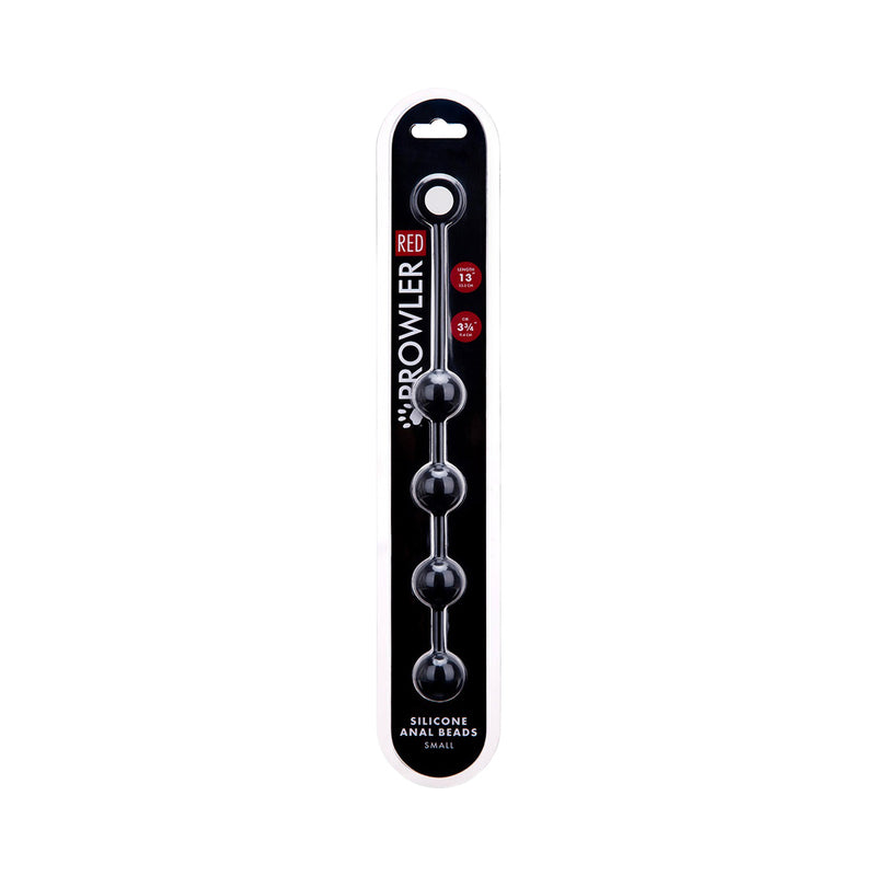 Prowler RED Small Silicone Anal Beads by Simply Pleasure Ltd
