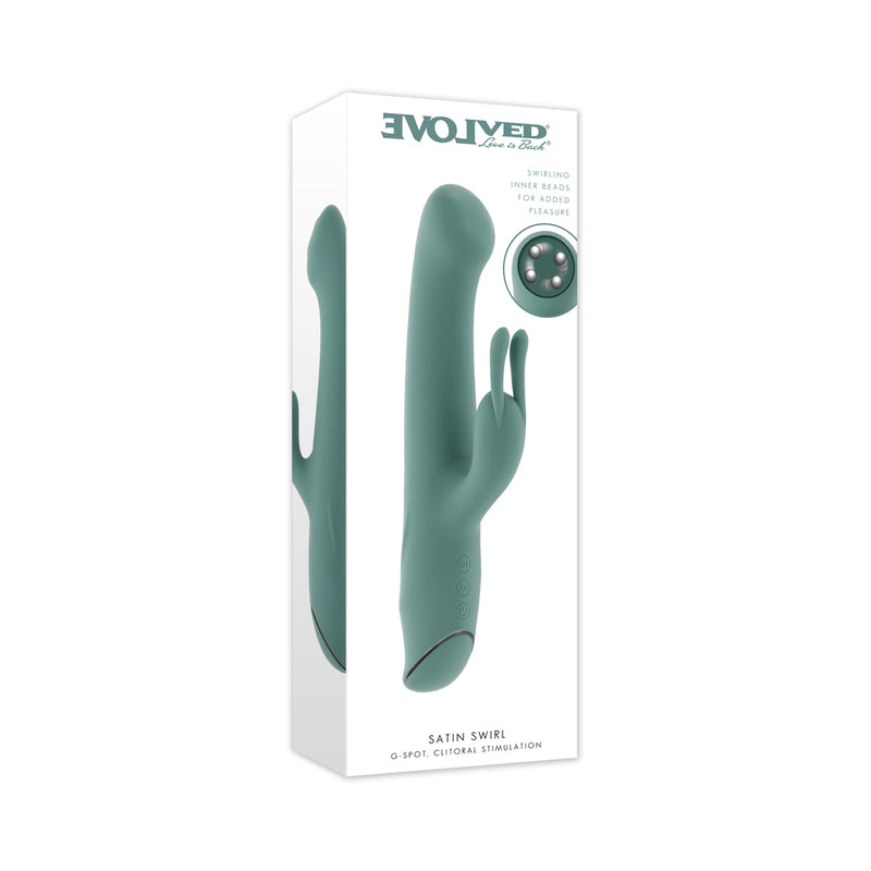 Evolved Satin Swirl Mint by Evolved