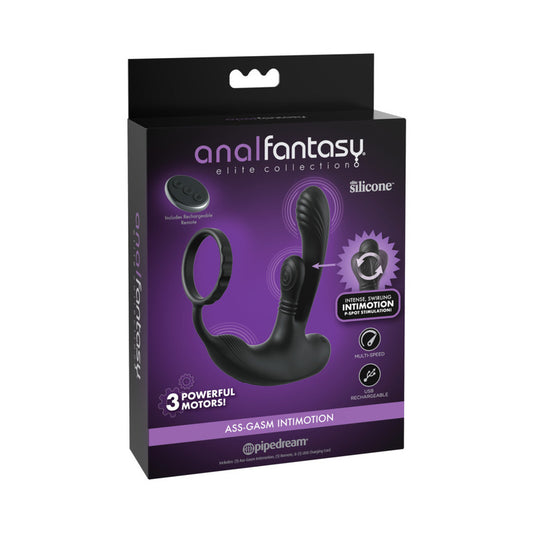 Anal Fantasy Elite Ass-Gasm intiMotion Black by Pipedream