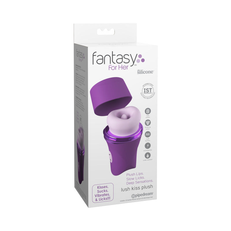 Fantasy For Her Lush Kiss Plush Purple by Pipedream