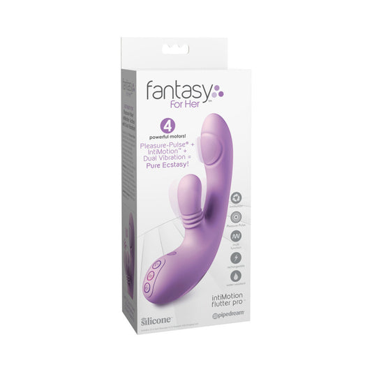 Fantasy For Her intiMotion Flutter Pro Purple by Pipedream
