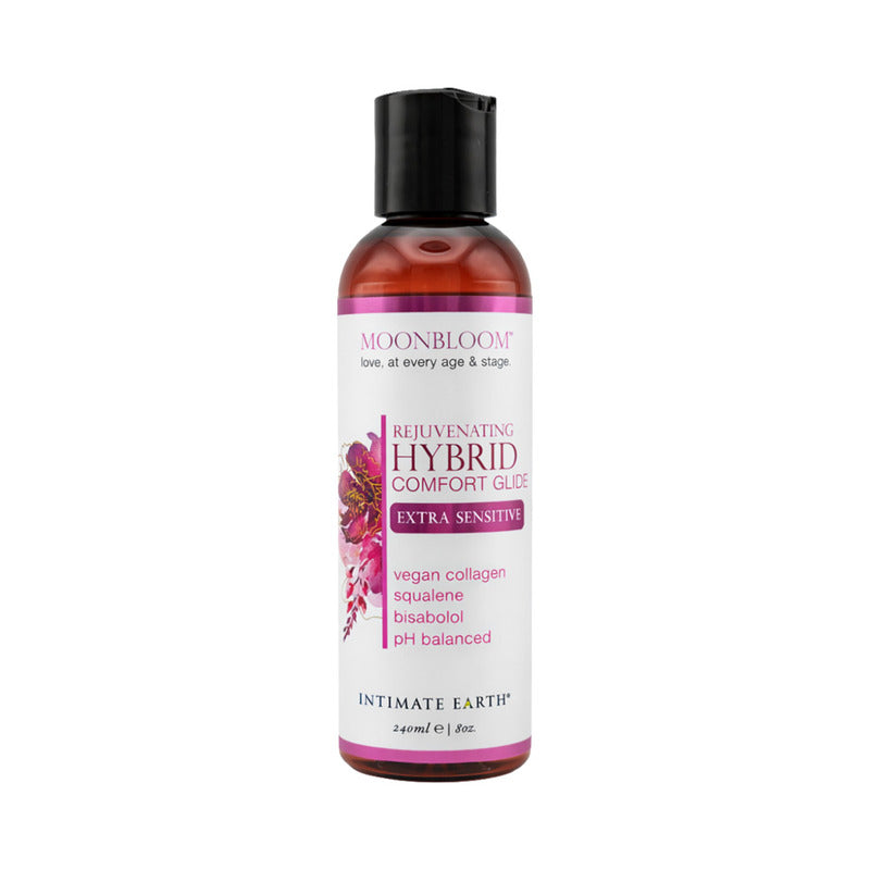 Intimate Earth Moon Bloom Hybrid Comfort Glide 8 oz. by New Earth Trading LLC