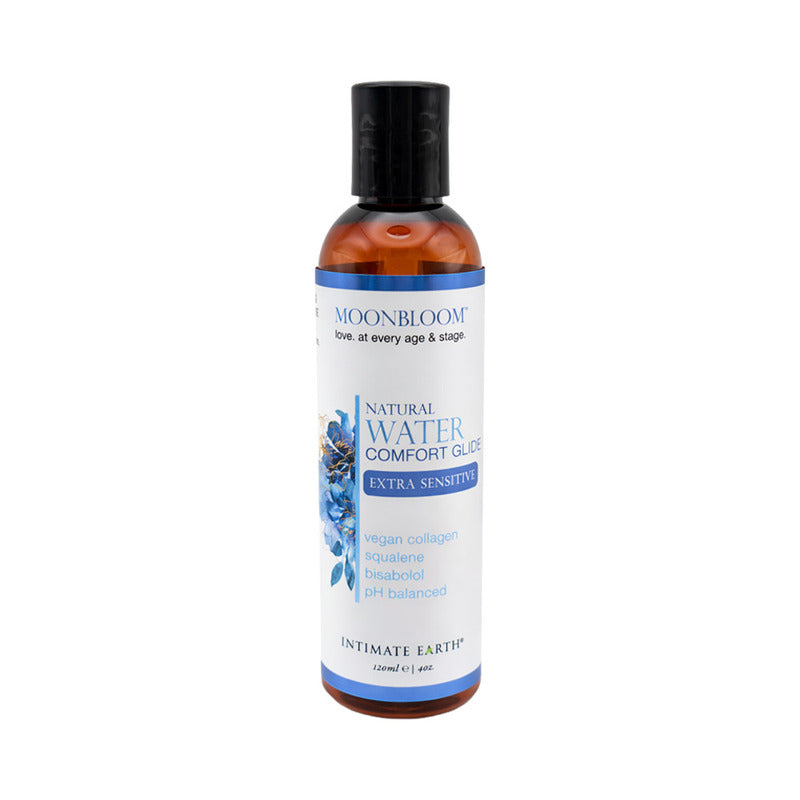 Intimate Earth Moon Bloom Water Comfort Glide 4 oz. by New Earth Trading LLC
